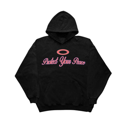 PROTECT YOUR PEACE HOODIE - BLACK